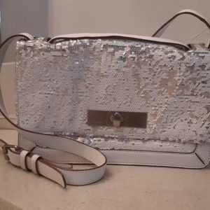 BCBGMaxAzria Sequin Crossbody Bag